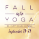 Fall Into Yoga ~ 14 day Yoga Challenge