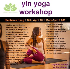 Yin Yoga Workshop